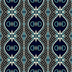 seamless geometry vintage pattern ethnic style ornamental backg N160