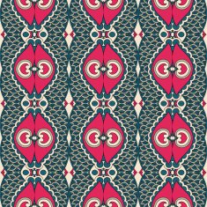 seamless geometry vintage pattern ethnic style ornamental backg N161