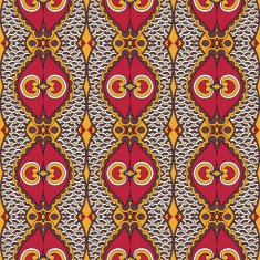 seamless geometry vintage pattern ethnic style ornamental backg N163