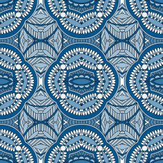 seamless geometry vintage pattern ethnic style ornamental backg N171