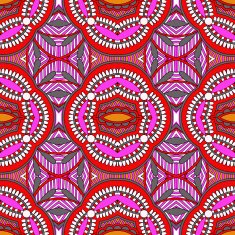 seamless geometry vintage pattern ethnic style ornamental backg N172