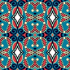 seamless geometry vintage pattern ethnic style ornamental backg N178
