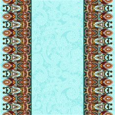 ornamental background with flower ribbon stripe pattern greeti N63