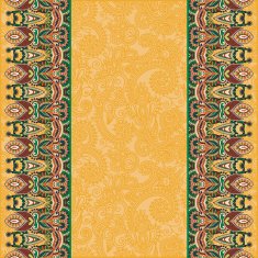 ornamental background with flower ribbon stripe pattern greeti N64