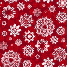 Christmas Snowflakes Pattern Vector seamless texture