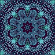 Seamless decorative pattern in arabic style