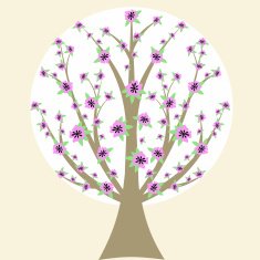 cherry blossom tree N5