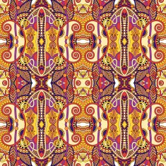 seamless geometry vintage pattern ethnic style ornamental backg N196