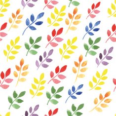 Watercolor leaf 3
