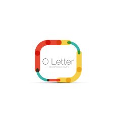 Minimal font or letter icon design N22