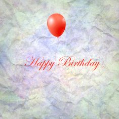 Birthday greeting card N42