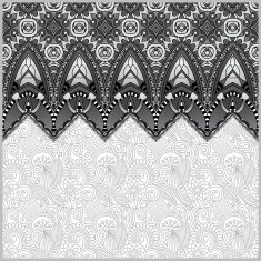 grey moroccan template with place for your text