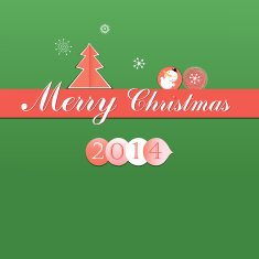 christmas card N105