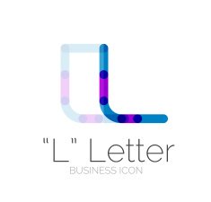Minimal font or letter icon design N59