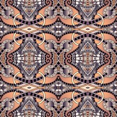 seamless geometry vintage pattern ethnic style ornamental backg N213
