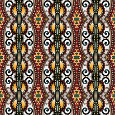 seamless geometry vintage pattern ethnic style ornamental backg N220