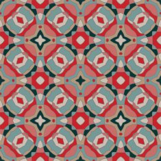 Seamless decorative ornate pattern