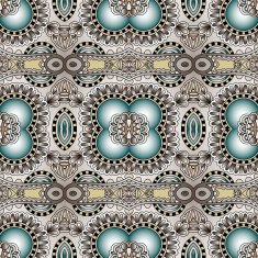 seamless geometry vintage pattern ethnic style ornamental backg N234