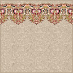 ornamental background with flower ribbon stripe pattern greeti N89