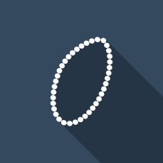 pearl necklace icon N2