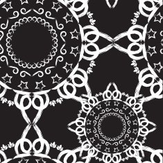 Abstract Seamless Pattern Background Vector Illustration N17