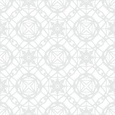 White geometric texture in art deco style N16