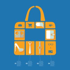 fashion flat infographic N31