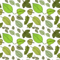 Leaves Seamless vector background