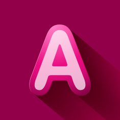 Volume icons alphabet A N2