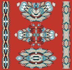 ornamental floral adornment N41
