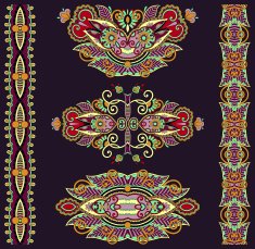 ornamental floral adornment N43