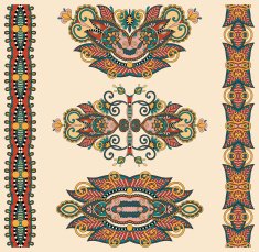 ornamental floral adornment N44