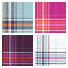 pink & blue checks