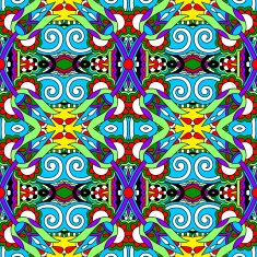 seamless geometry vintage pattern ethnic style ornamental backg N238