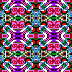 seamless geometry vintage pattern ethnic style ornamental backg N239