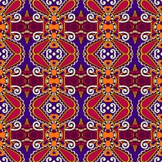 seamless geometry vintage pattern ethnic style ornamental backg N241
