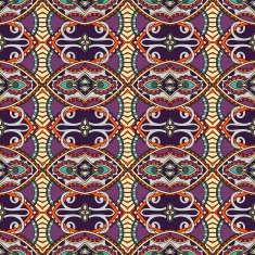 seamless geometry vintage pattern ethnic style ornamental backg N250