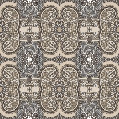 seamless geometry vintage pattern ethnic style ornamental backg N253