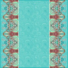 ornamental background with flower ribbon stripe pattern greeti N102