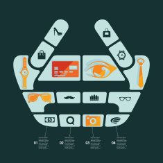 fashion flat infographic N39