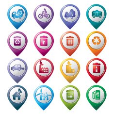 Environmental Protection Pointer Icons