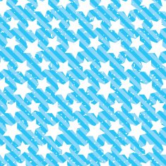 Seamless grunge star texture Blue background