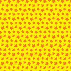 Seamless star texture Orange yellow background