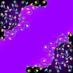 background with ornaments of precious stones