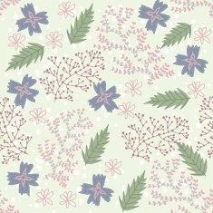 floral seamless pattern N235
