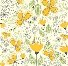 Flowers seamless pattern N29