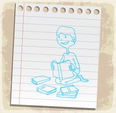 Cartoon book illustration N2