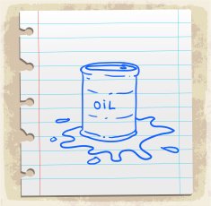 Cartoon oil illustration N2