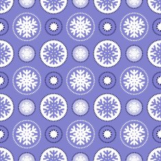 Seamless snowflakes pattern N5