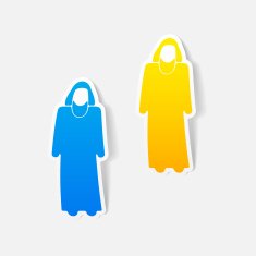realistic design element muslim N3
